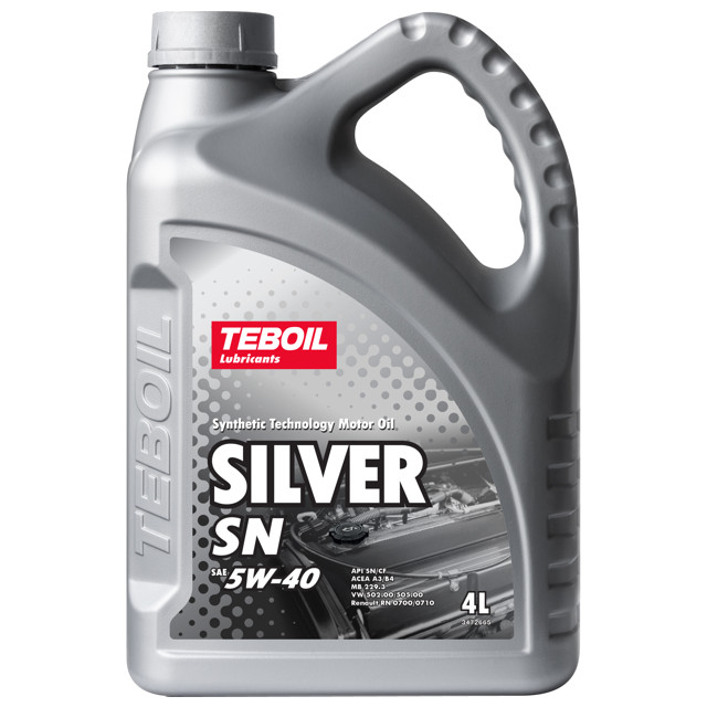 ���������� ����� �������� TEBOIL Silver SN 5W40 4�  