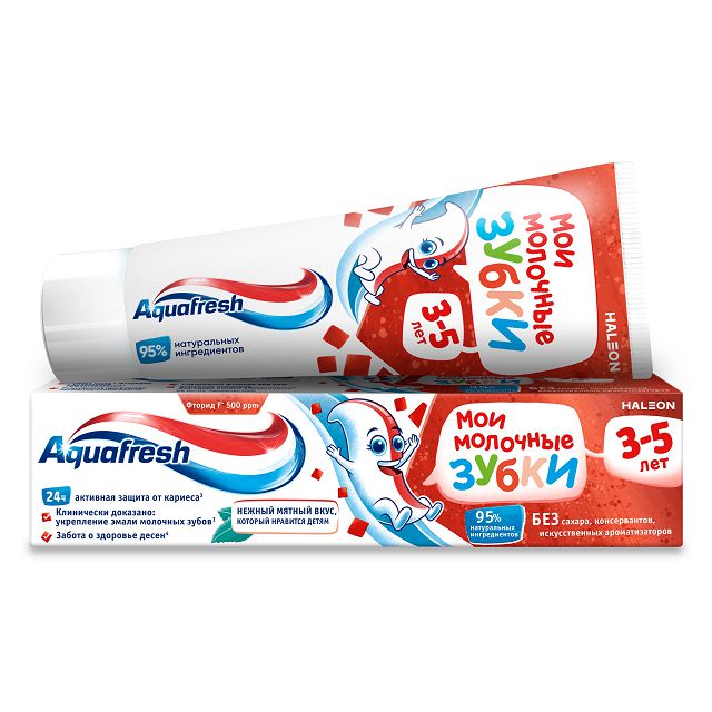 ���������� ����� ������ AQUAFRESH ��� �������� ����� ������� 3-5��� 50��  