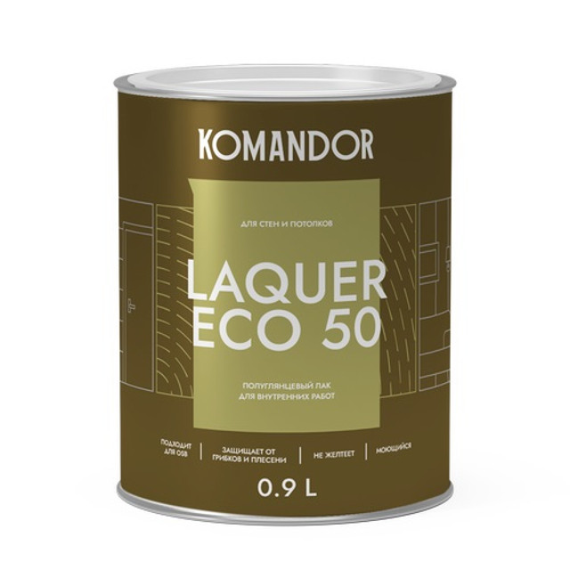 ���������� ��� KOMANDOR Laquer Eco 50 ��� ���� � �������� ������������� 0,9 � ����������, ���.S1318003001  