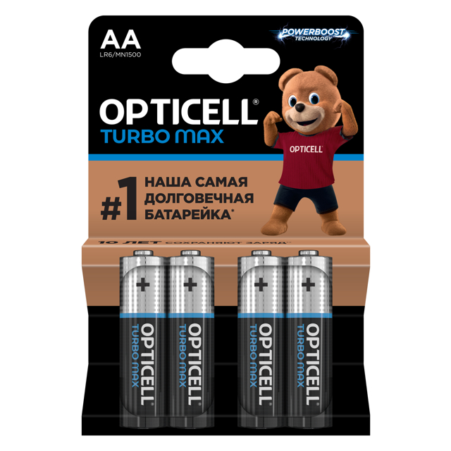���������� ��������� OPTICELL ����� ���� 1,5� ����������� AA 4��  