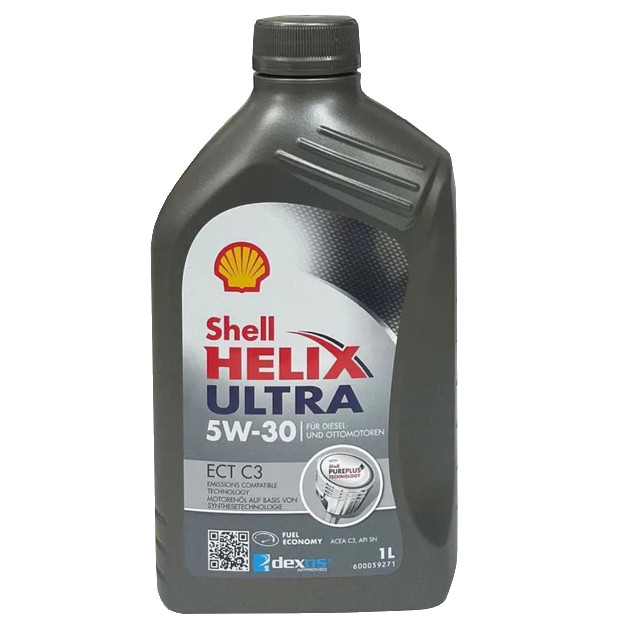 ���������� ����� �������� SHELL HELIX ULTRA ECT C3 5w30 1�  