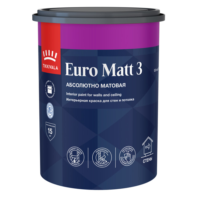 ���������� ������ ��������� TIKKIVALA Euro Matt 3 ��� ���� � �������� ���� � 0,9� ����������, ���.700001115  