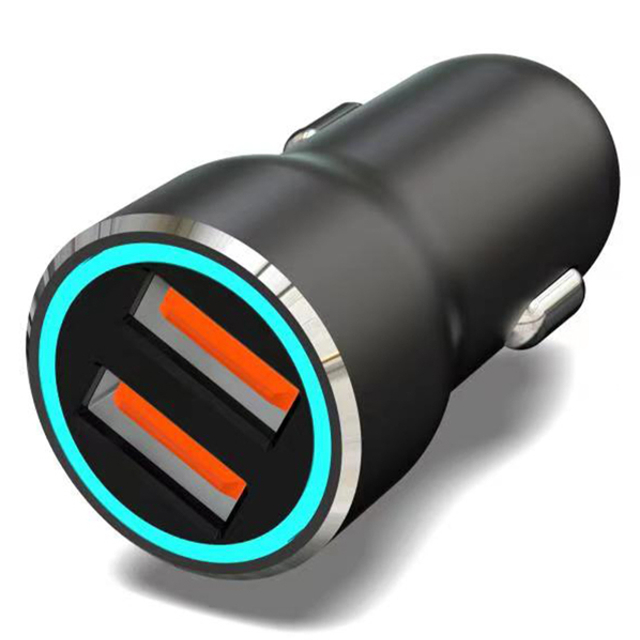 ���������� ��� � ������������� REXANT 12/24� 2�USB 12�� c LED-����������  
