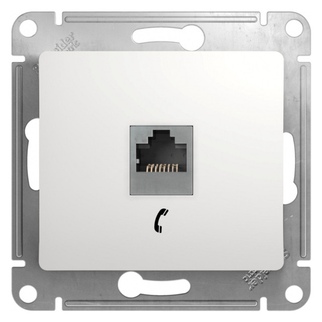 ���������� ������� 1 ���� ���������� RJ11 SYSTEME ELECTRIC Glossa �����  