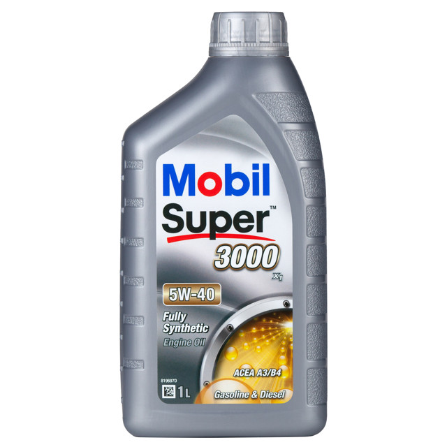 ���������� ����� �������� MOBIL Super 3000 X1 5W-40 1�  