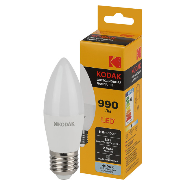 ���������� ����� ������������ KODAK 11�� E27 990�� 4000� �����  
