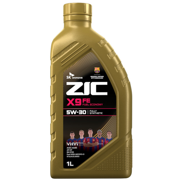 ���������� ����� �������� ZIC �9 FE 5W-30 1�  