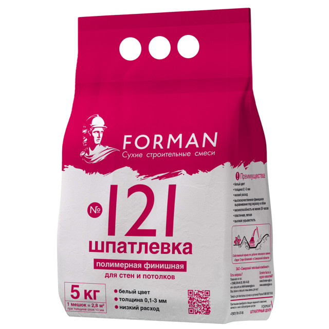 ���������� ��������� ���������� ��� �����.����� FORMAN 121 �������� ������ ����. 5��  