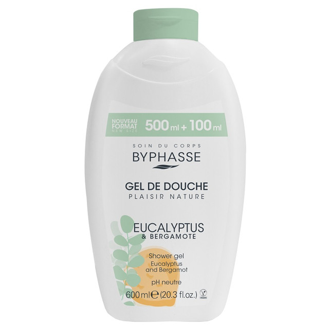 ���������� ���� ��� ���� BYPHASSE Eucalyptus&Bergamot 600��  