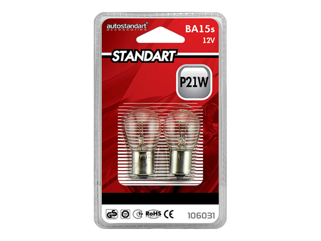 ���������� ����� AUTO STANDART P21W 12� 21�� 2��  