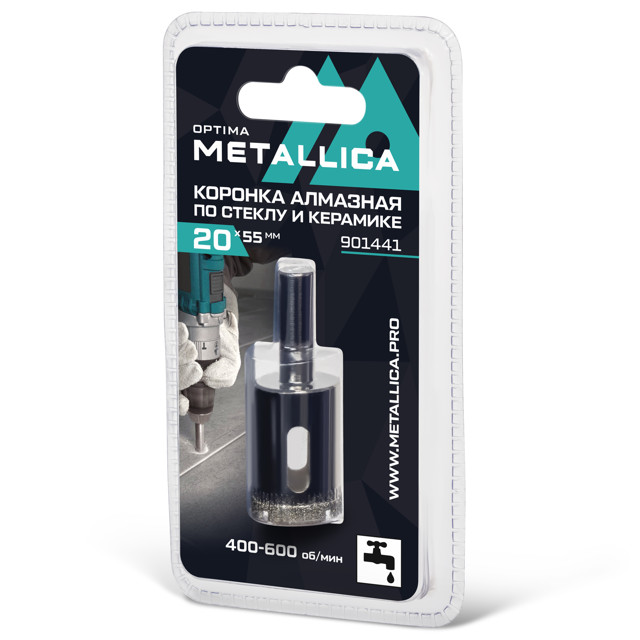 ���������� ������� �������� METALLICA Optima �� ������ � ������ 20x55��  