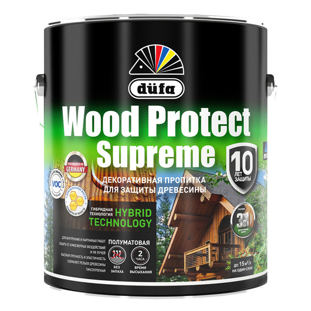 ���������� �������� �������������� DUFA Wood Protect Supreme 2,5� �����, ���.��00-008385  