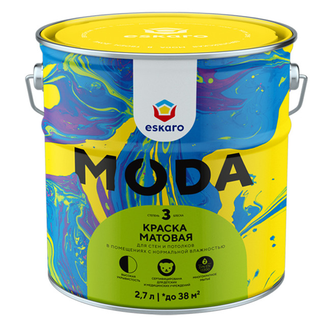 ���������� ������ ��������� ESKARO Moda 3 ���� � ��� ���� � �������� 2,7� �����, ���.4630042540385  