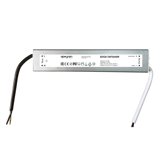 ���������� ���� ������� APEYRON 24� 75�� IP67 3,1� ��������  