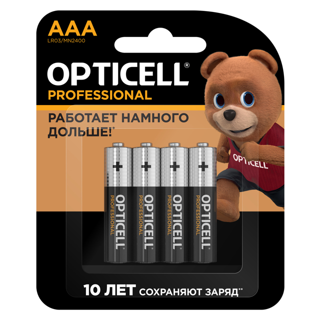���������� ��������� OPTICELL ����������� 1,5� ����������� AA� 4��  