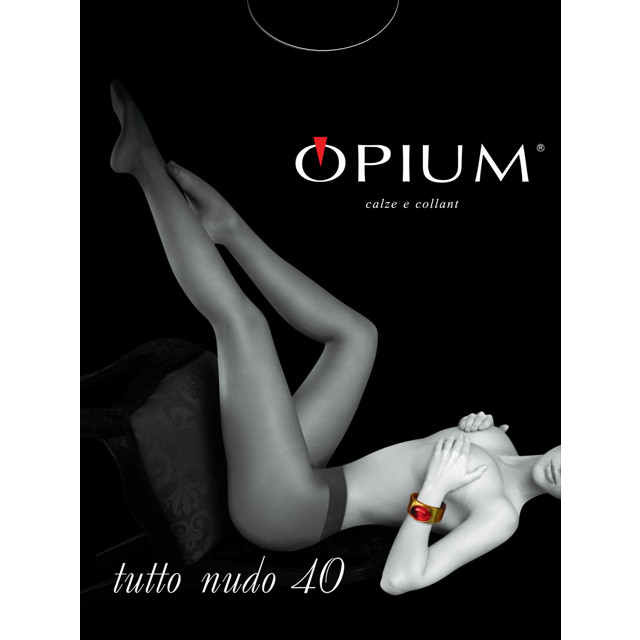 ���������� �������� OPIUM Tutto Nudo 40den 2 nero  