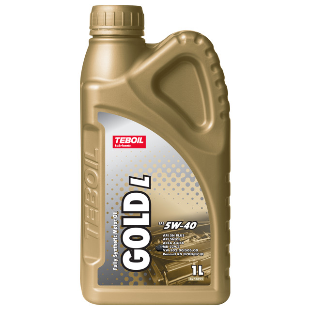 ���������� ����� �������� TEBOIL Gold L 5W-40 1�  