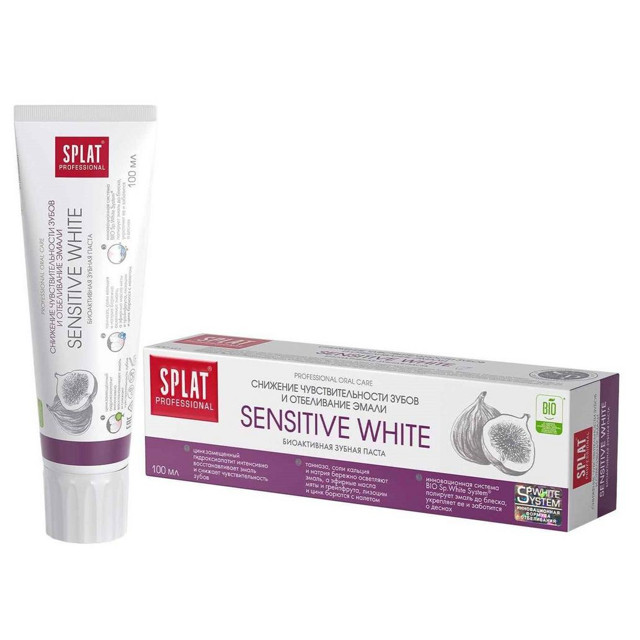 ���������� ����� ������ SPLAT Professional Sensitive White 100��  