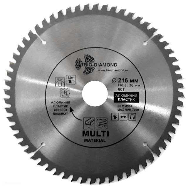 ���������� ���� ������� TRIO-DIAMOND MultiMaterial 216�30�� 60������  