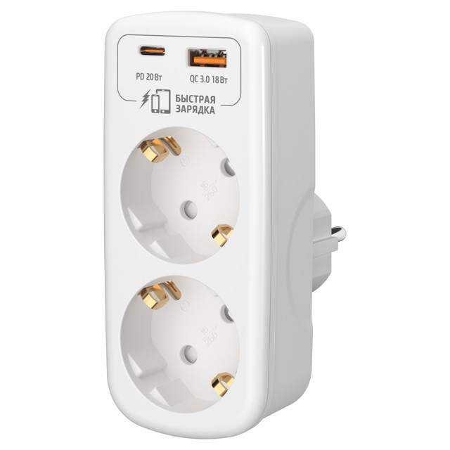 ���������� ������������-������� ����� USB 16� �/� 1USB-A+1USB-C ������� ������� �����  