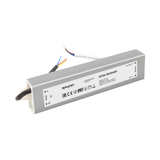 ���������� ���� ������� APEYRON 24� 60�� IP67 2,5� ��������  
