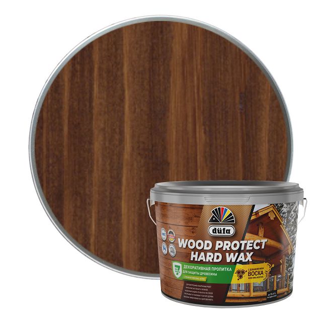 ���������� �������� �������������� DUFA Wood Protect Hard wax   �������� ������ 2,5�, ���. ��00-010453  