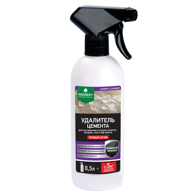 ���������� ��������� ������� PROSEPT CEMENT CLEANER ����� 0,5�, ���.022-05  