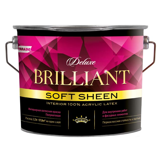 ���������� ������ ��������� PARADE Deluxe brilliant soft sheen ����� 2,7�, ���.0007406  