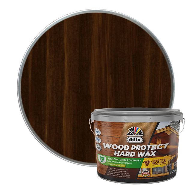 ���������� �������� �������������� DUFA Wood Protect Hard wax ������  9�, ���. ��00-010468  