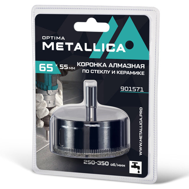���������� ������� �������� METALLICA Optima �� ������ � ������ 65x55��  
