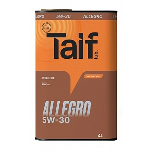 ���������� ����� �������� TAIF Allegro 5W-30 4�  