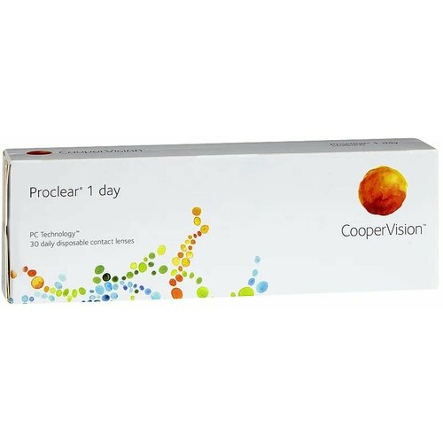 ���������� ����������� ���������� ����� CooperVision Proclear 1 Day, 30 ��., R 8,7, D -10, 1 ��.