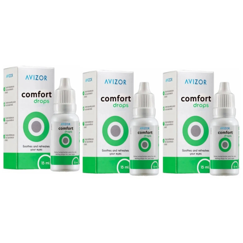 ���������� Avizor Comfort Drops / ����� ������� ����� 15 �� / 3 ��.