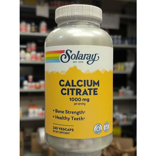 ���������� Solaray - Calcium Citrate with Vitamin D-3 1000 �� (240 ������) - ������� � ��������� � ��� ��������� ��������� ������ � ����������