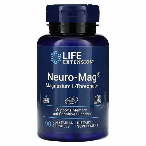 ���������� ������ Life Extension, Neuro-Mag, Magnesium L-Threonate, 90 ������