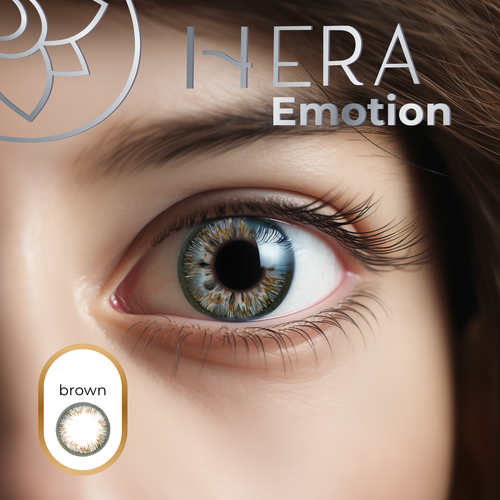 ���������� ������� ���������� ����� Hera Emotion 2 ����� R 8.6 SPH -7.00 brown (�����), �����������
