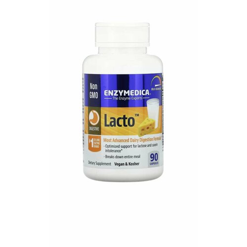 ���������� Enzymedica Lacto (��������), 90 ������������ ������
