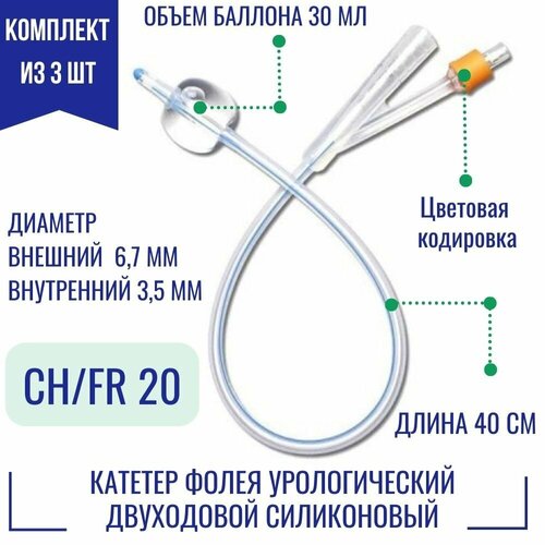 ���������� �������� ������������� ����� Alba (�����������, �����������) ������ 20 Fr, 40 ��, ������ 30 �� (3 ��.)