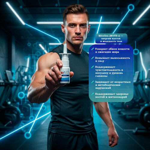 ���������� Noxygen MitoGen (Mots-C) 20mg/10ml ��� ������������ � ���������� ����, ������������