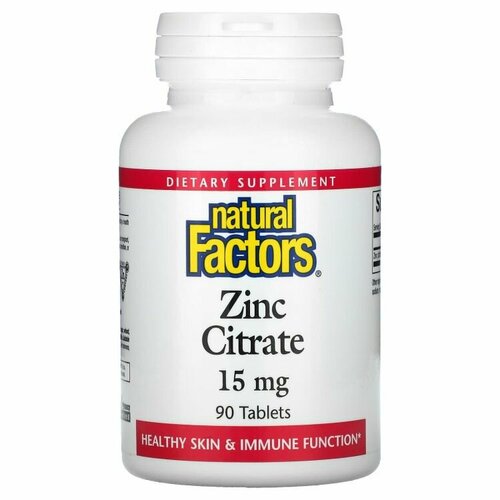 ���������� 100% iHerb - ���� ������, Natural Factors, 15 ��, 90 ��������