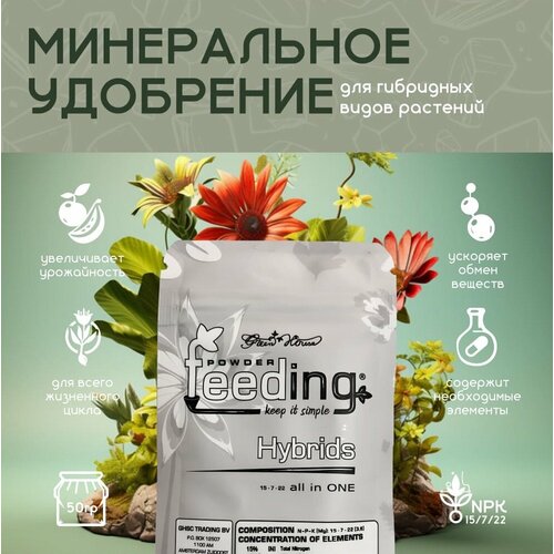 ���������� ����������� ��������� ��� ��������� ����� �������� GHSC Powder Feeding Hybrids 50 �.