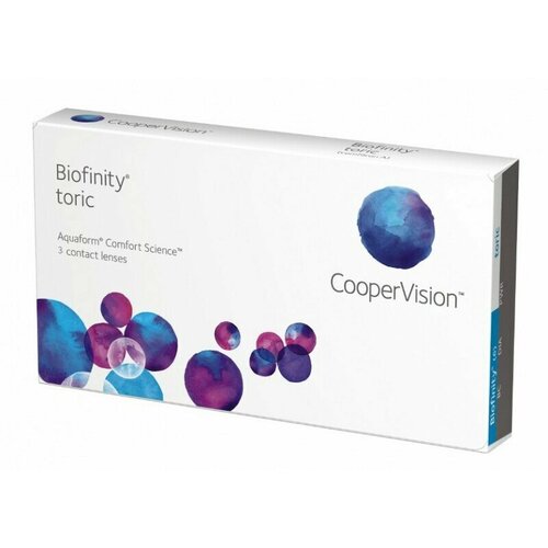 ���������� CooperVision ��������������� ����� Biofinity toric (3 ��), +3,00, 8,7, -1,75, 150
