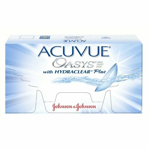 ���������� ���������� ����� ACUVUE OASYS with HYDRACLEAR PLUS.., 12 ��., R 8,8, D +7, 1 ��.