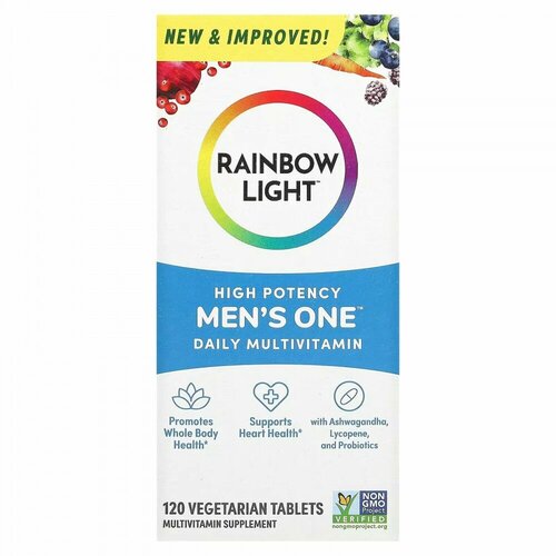 ���������� Rainbow Light, Men's One, ��������������, 120 ��������