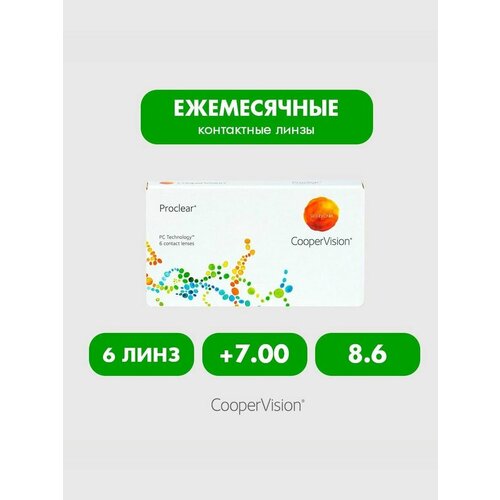 ���������� Proclear (6 ����), 8.6, +7.00