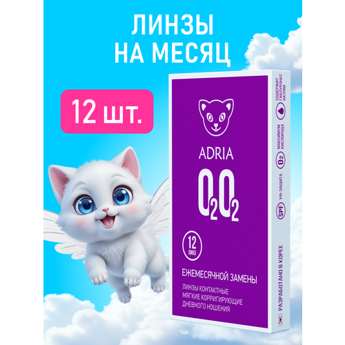 ���������� ���������� ����� �� ����� ADRIA O2O2, 12 ��., R 8,6, D -1,25, 1 ��.