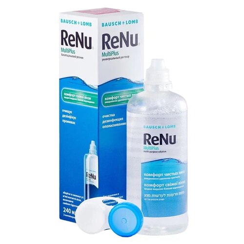 ���������� ������� BAUSCH+LOMB Renu MultiPlus, � �����������, 240 ��, 1 ��.