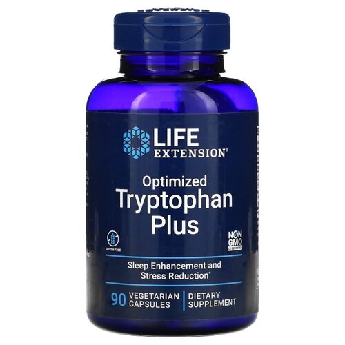 ���������� ������� Life Extension Optimized Tryptophan Plus, 140 �, 200 ��, 90 ��.