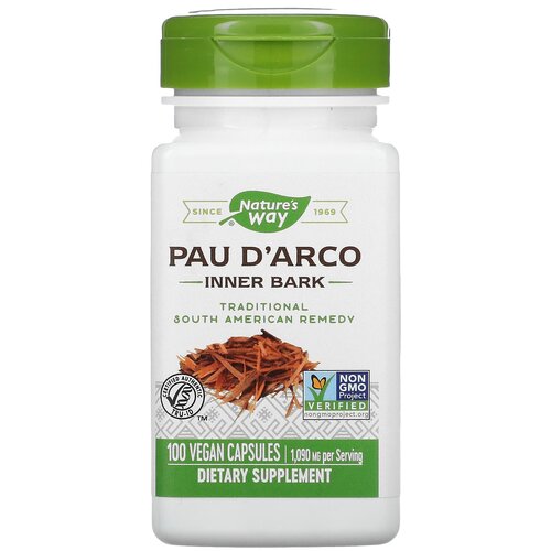 ���������� ������� Nature's Way Pau D'Arco, 90 �, 110 ��, 100 ��.