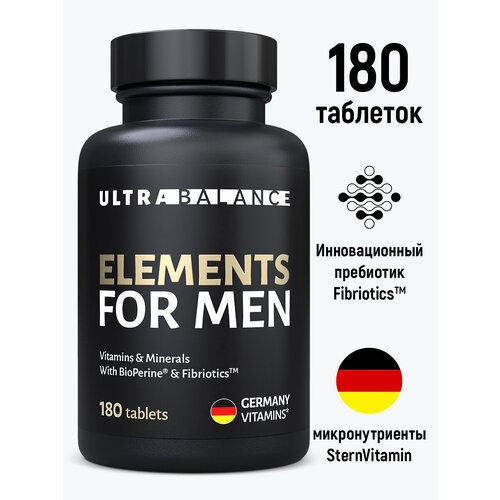 ���������� �������� ��� ������, �������������� UltraBalance, Elements for men 180 ��.